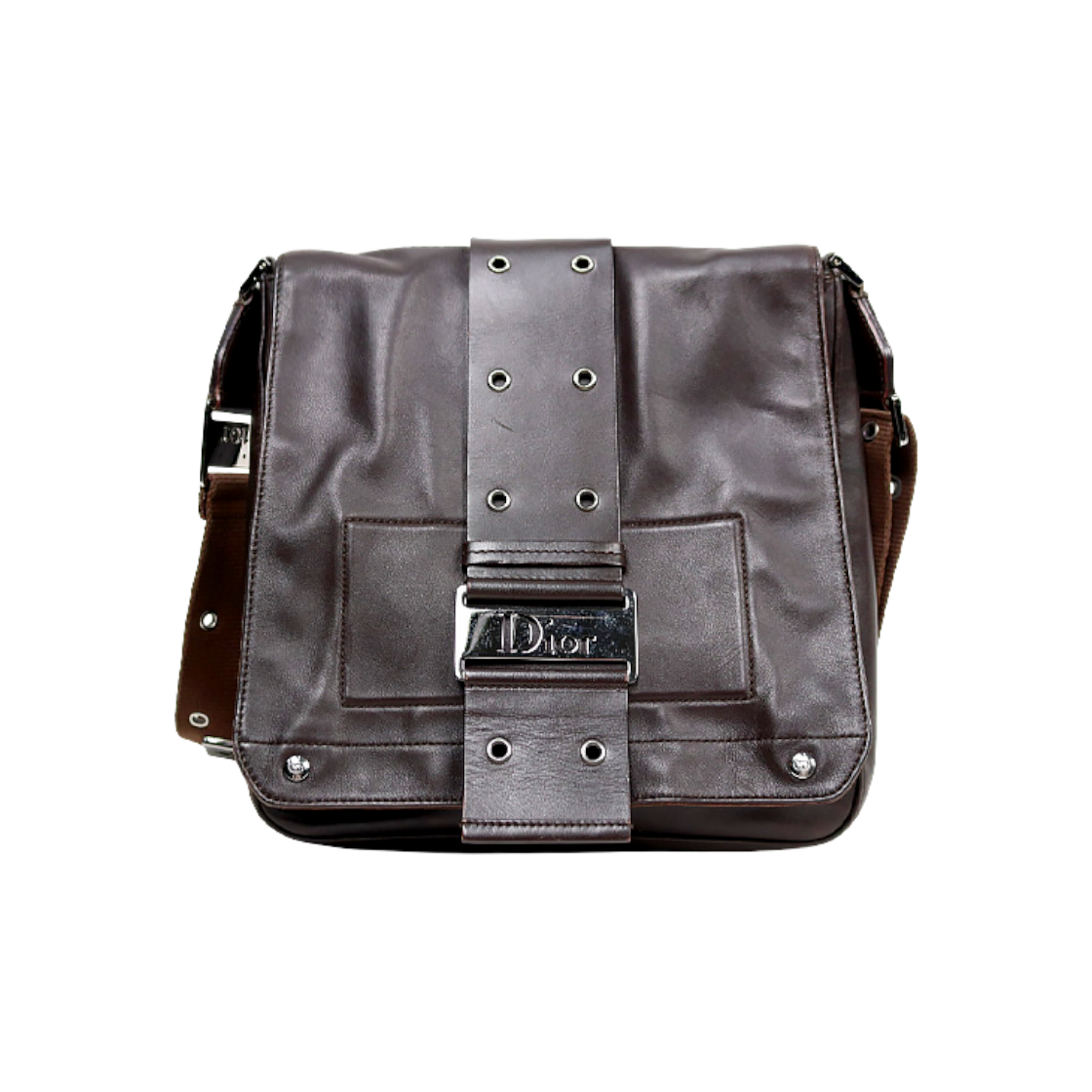 ITJ63R42MCIP Dior Black Street Chic Flap Crossbody Bag C-A58402