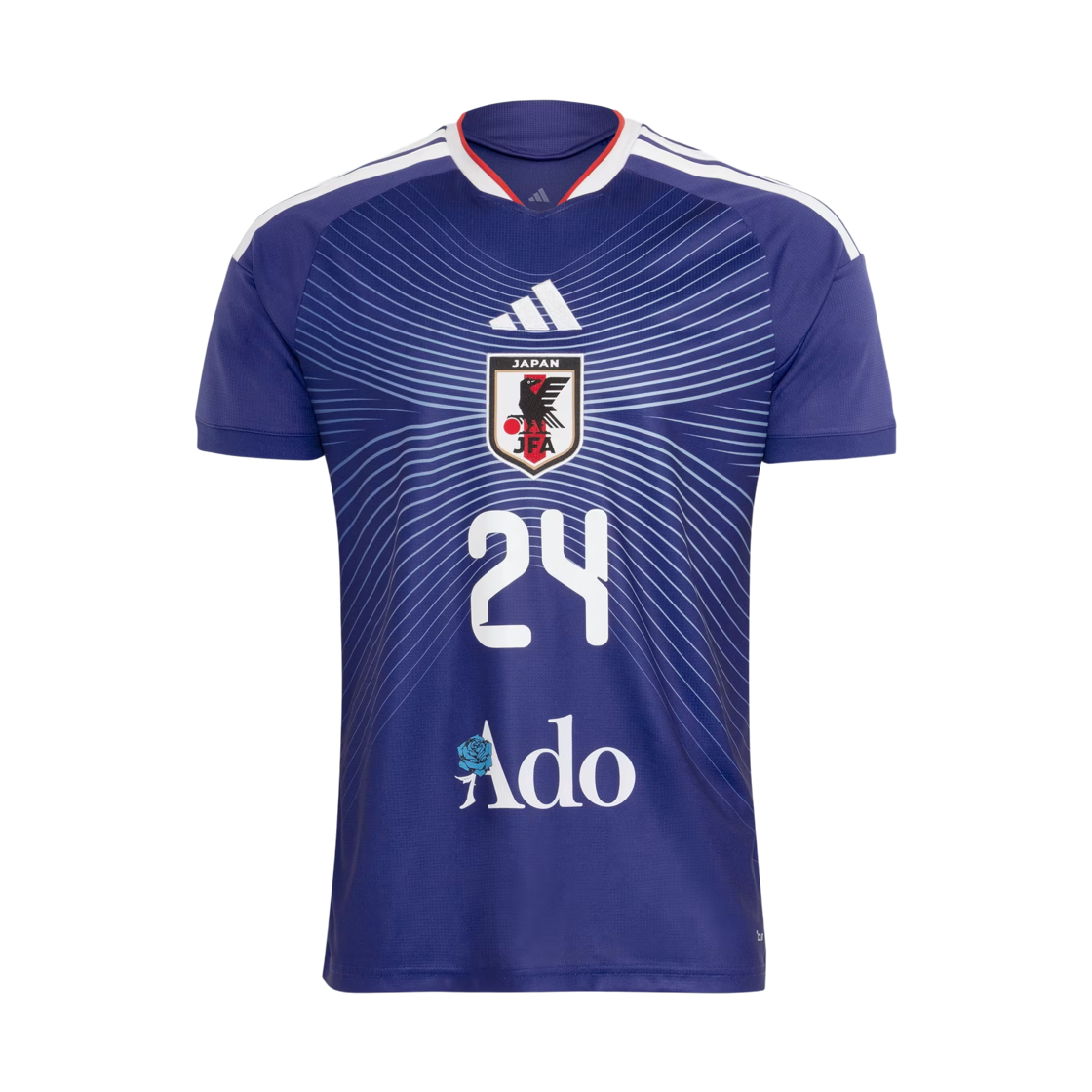 아디다스 일본 내셔널 풋볼 팀 2026 홈 레플리카 저지 아도 재팬 블루 - KR 사이즈(Adidas Japan National Football Team 2026 Home Replica Jersey Ado Japan Blue - KR Sizing) - 1