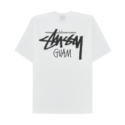 Stussy Stock Guam T-Shirts White