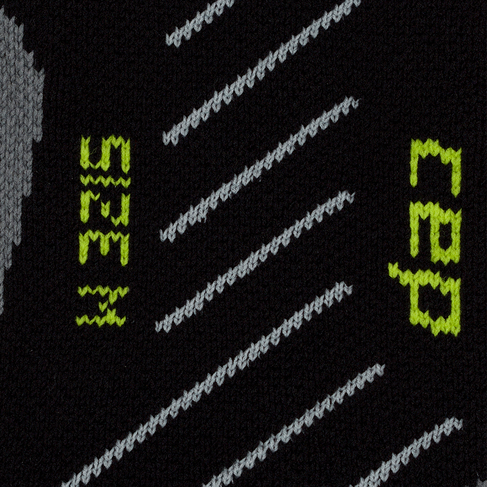 CEP 코어 런 쿠션 미드컷 삭스 블랙(CEP Core Run Cushion Socks Mid Cut Black) - 2