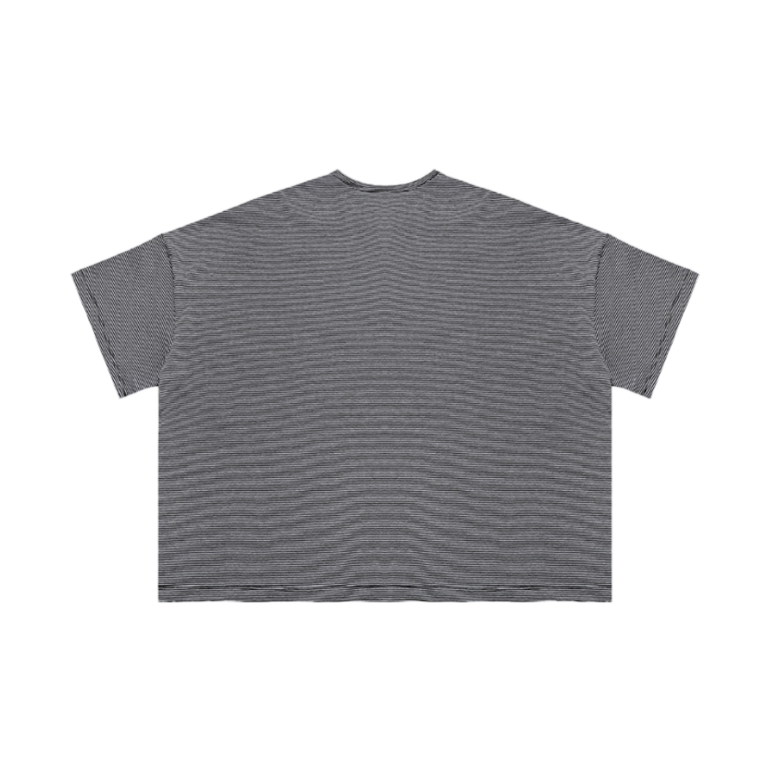 엠제이디 스트라이프 헨리넥 티셔츠 블랙(MJD Striped Henry-Neck T-Shirt Black) - 2