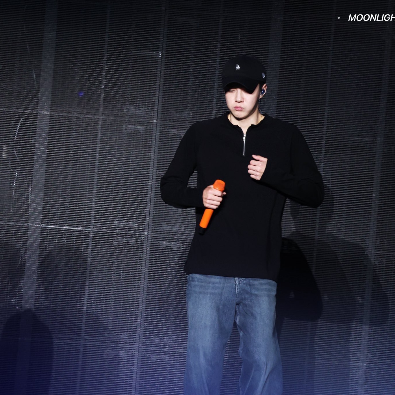 Undermycar Faded Core Zip Long Sleeve Black, Undermycar Faded Core Zip Long Sleeve Ash Gray 착용 스타일 - 5