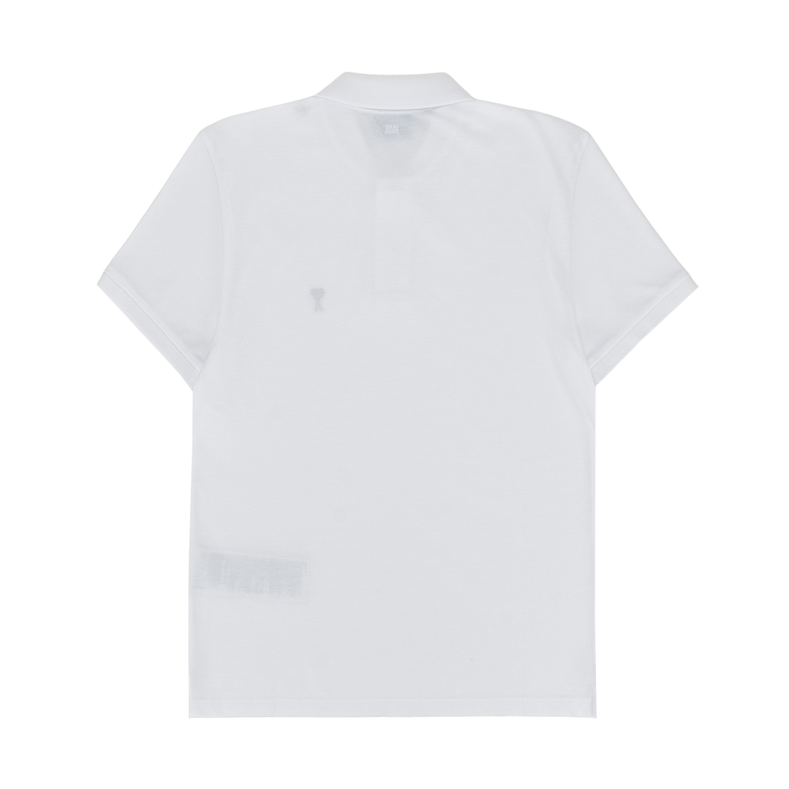 아미 스몰 하트 로고 폴로 셔츠 화이트(AMI de Coeur Polo Shirt White) - 2