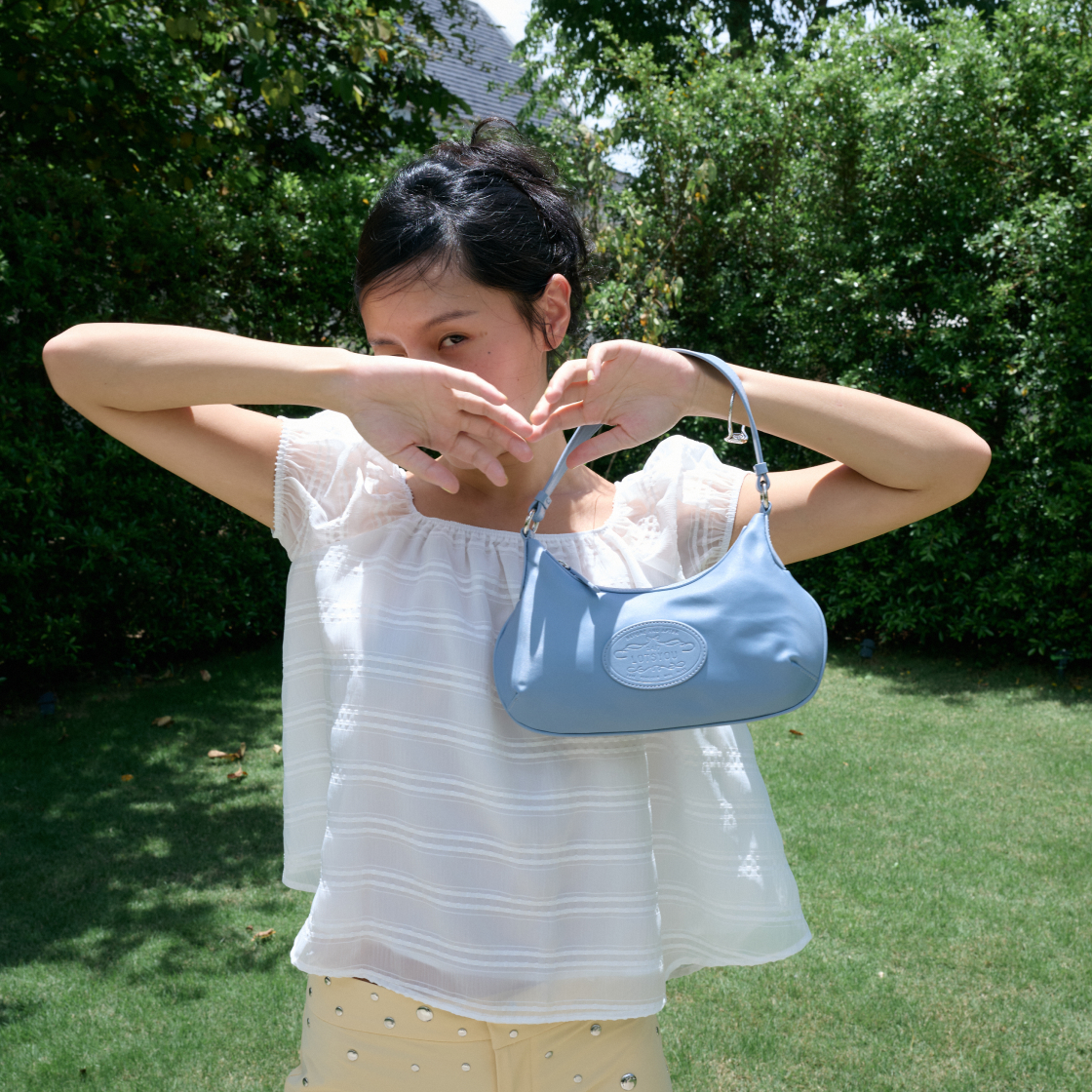 라츠유 로미 숄더백 스카이 블루(LOTS YOU Romi Shoulder Bag Sky Blue) - 3