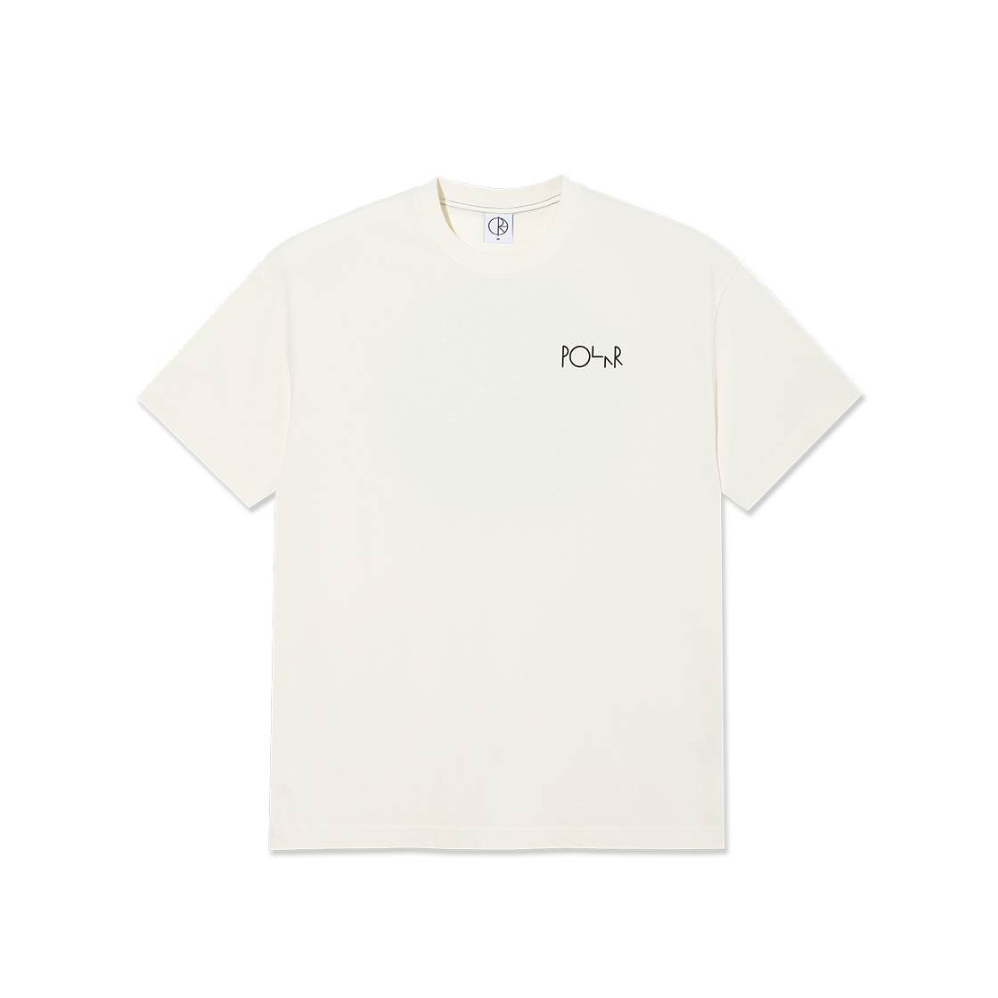 폴라스케이트 콘트라스트 티 필 로고 아이보리/블랙(Polar Skate Co. Contrast Tee Fill Logo Ivory/Black) - 2