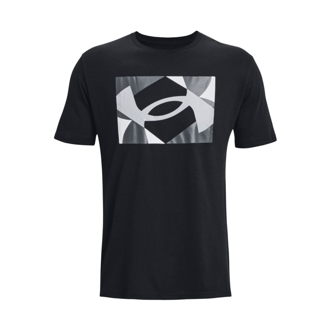 1370528-002 Under Armour Multicolor Logo Short Sleeve Black