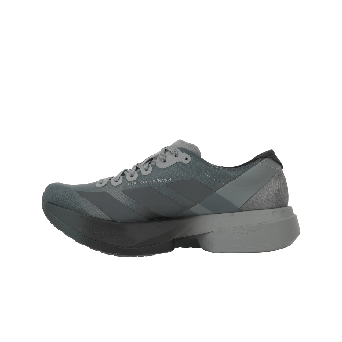 아디다스 x 새티스파이 아디제로 아디오스 프로 4 코어 블랙 그레이 파이브(Adidas x Satisfy Adizero Adios Pro 4 Core Black Grey Five) - 3