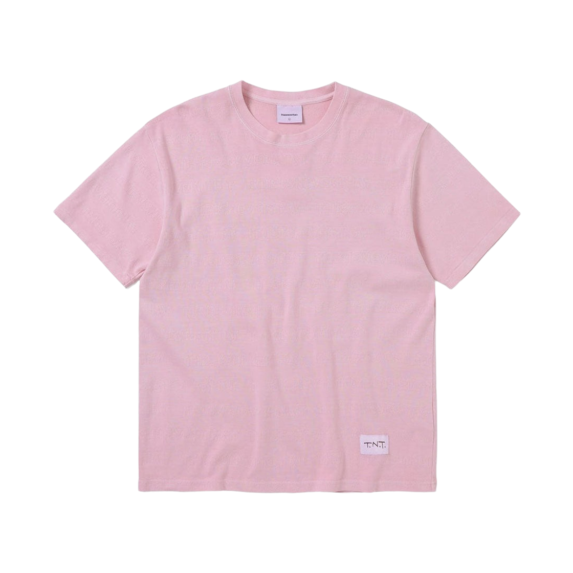 TN241TTSST09PNK thisisneverthat TNT Jacquard T-Shirt Pink
