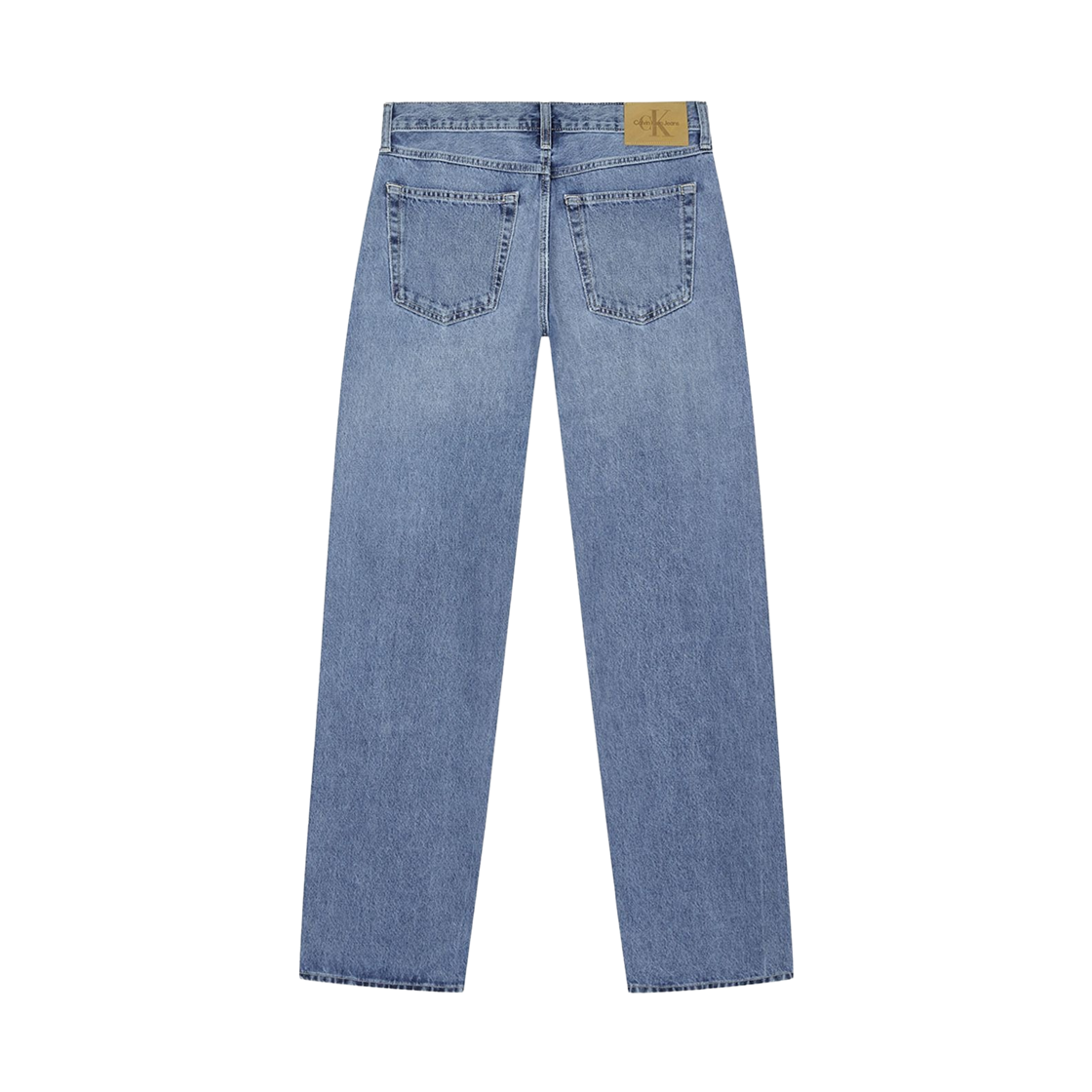 캘빈 클라인 시그니쳐 90s 스트레이트핏 진 미드 블루 데님(Calvin Klein Signature 90s Straight Fit Jeans Mid Blue Denim) - 2