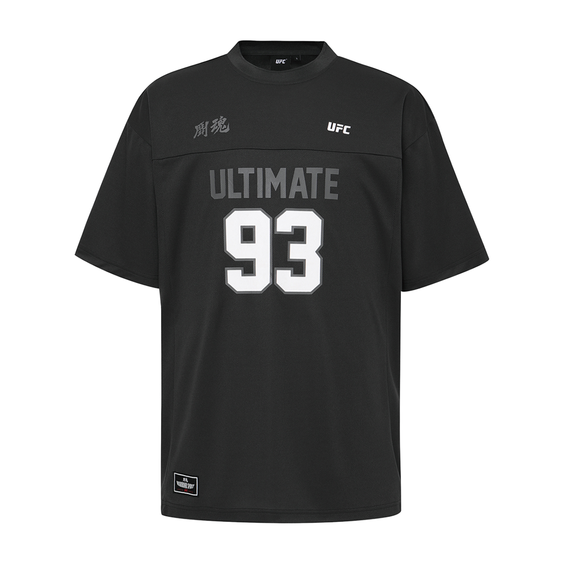 [KREAM 단독] 유에프씨 스포츠 투혼 오버핏 풋볼 저지 다크 그레이([KREAM 단독] UFC SPORT FIGHTING SPIRIT Oversized Fit Football Jersey Dark Grey)