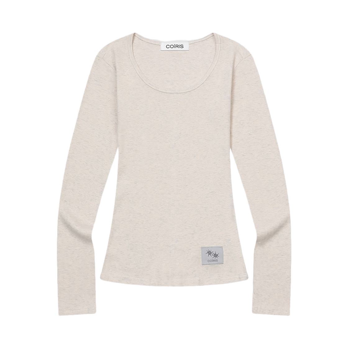 C-P00000BO Coiris Delki Midi Long Sleeve T Beige