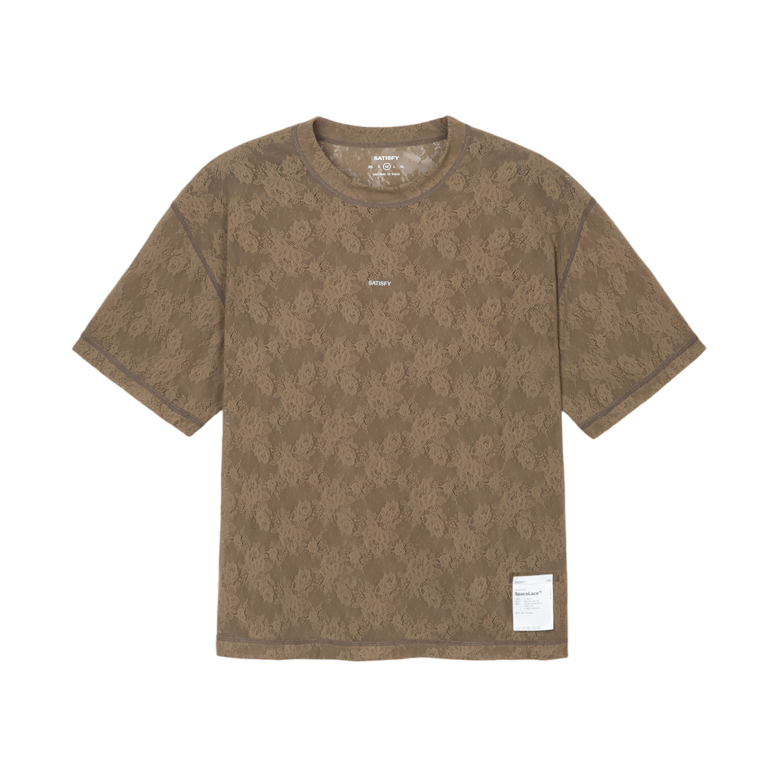 11084-91501 Satisfy Spacelace T‑Shirt Shitake