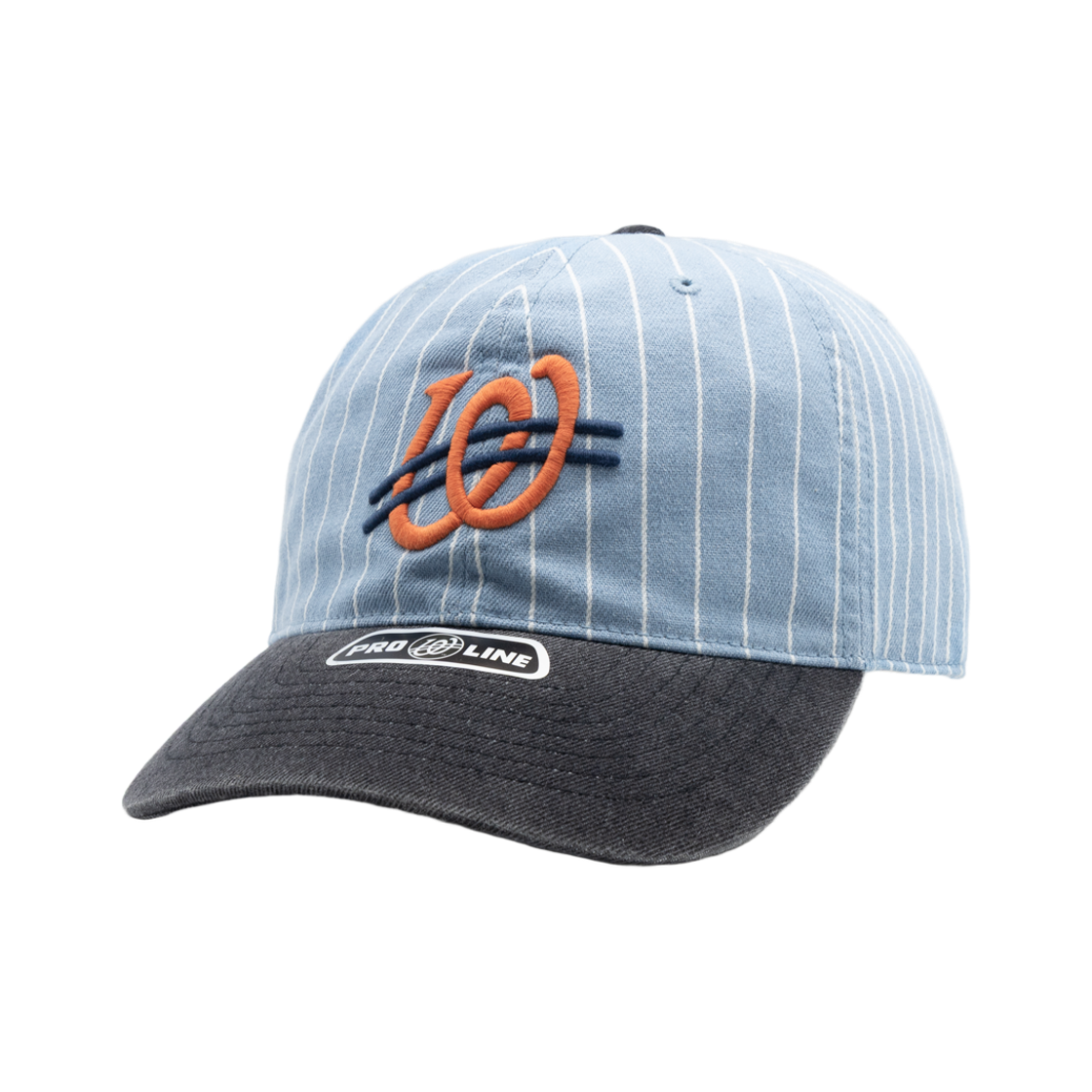 위얼드월드 베이스볼 데님 스트라이프 볼캡(Weirdworld Baseball Denim Stripe Ball Cap) - 1