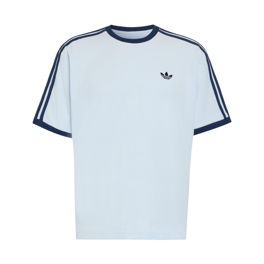 KW7402 Adidas Terry Cali T-Shirt Crystal Sky - KR Sizing