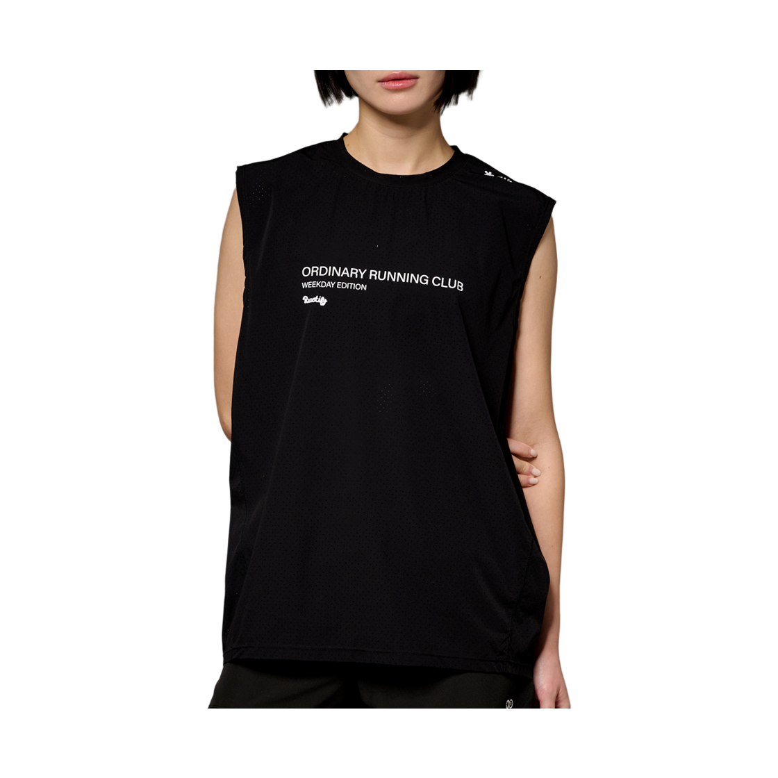 리액티파이 오디너리 메쉬 탱크 블랙(REACTIFY Ordinary Mesh Tank Black) - 3