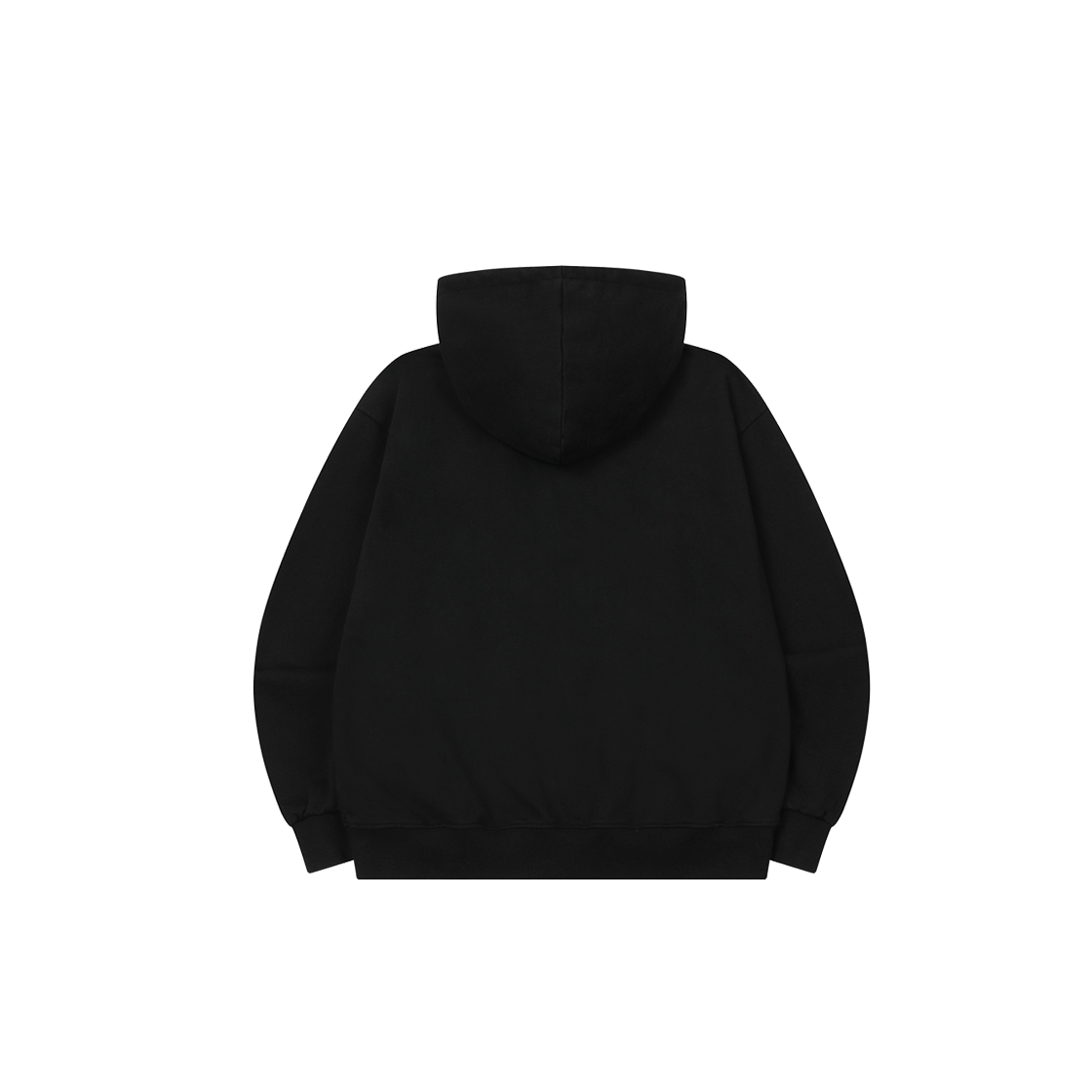 코이리스 아킨 리벳 포인트 아플리케 후드 집업 남녀공용 블랙(Coris Akin Rivet Point Applique Hood Zip-Up Unisex Black) - 2