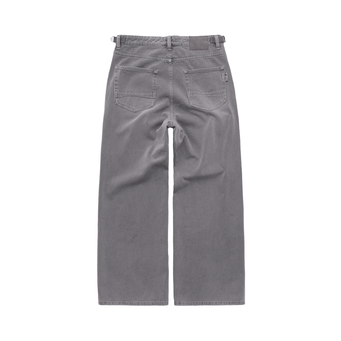폴리테루 소프트 브러쉬드 고시마 데님 팬츠 미드 그레이(Polyteru Soft Brushed Gosima Denim Pants Mid Gray) - 2