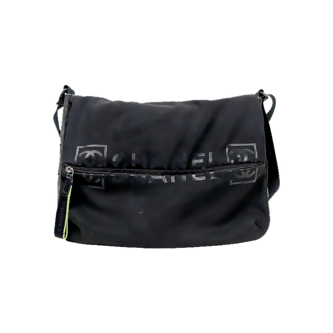 샤넬 블랙 나일론 스포츠 메신저 크로스백 C-A59507(Chanel Black Nylon Sport Messenger Crossbody Bag C-A59507)