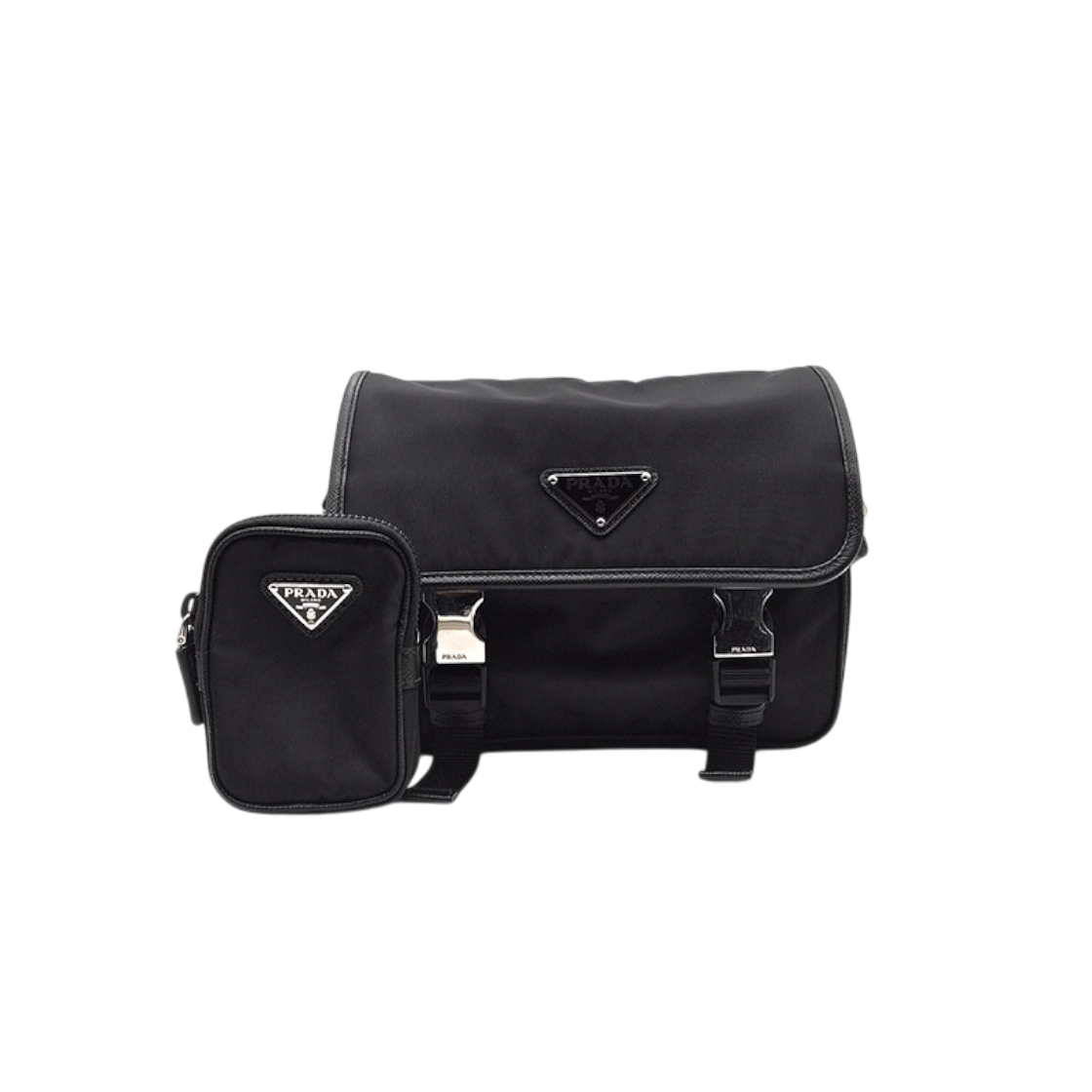 프라다 리나일론 테수토 메신저백 (2VD034) L153781(Prada Re-Nylon Tessuto Messenger Bag 2VD034 L153781)