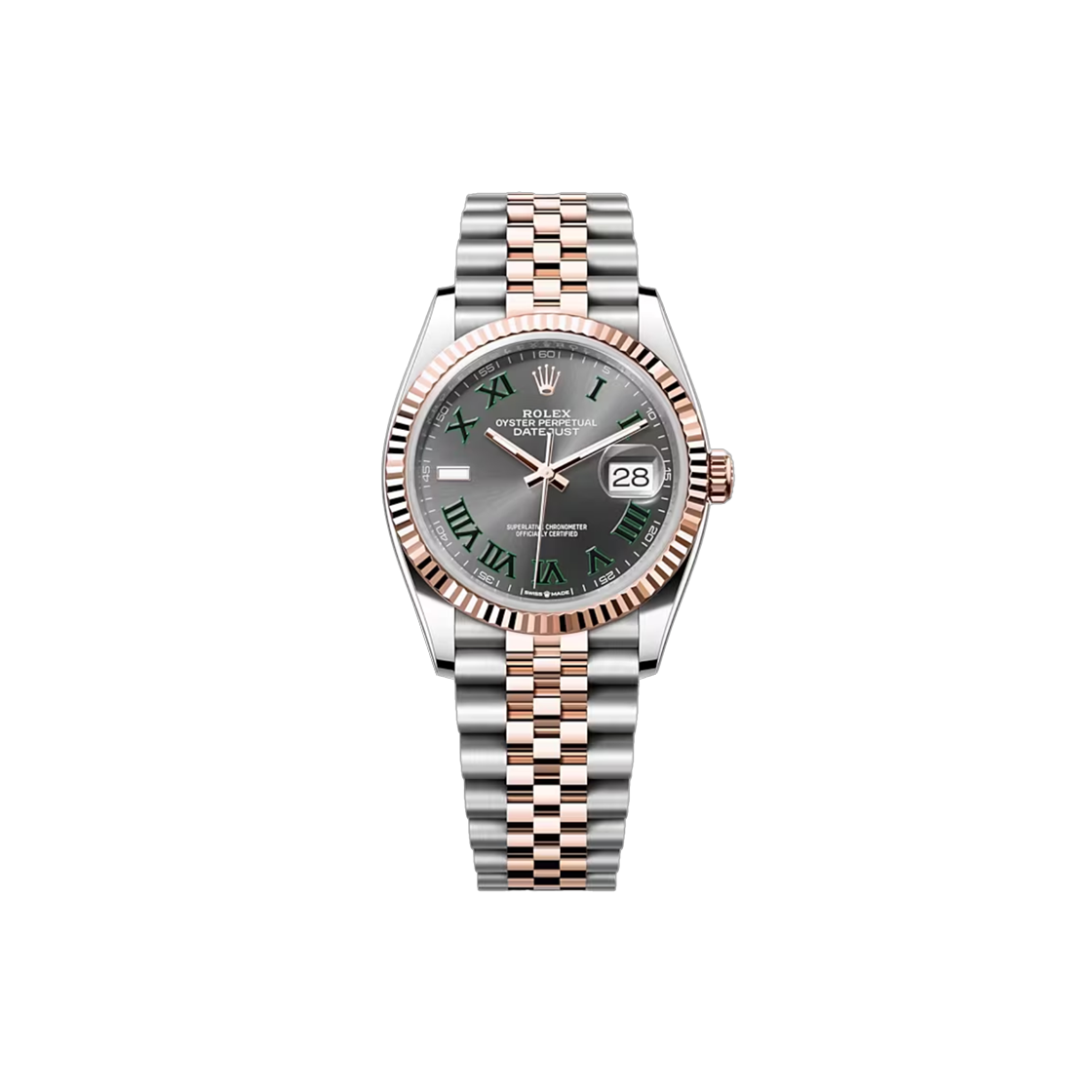 롤렉스 데이저스트 36-126231 슬레이트 로마+바 쥬빌리 NO.8023(Rolex Datejust Slate Roman + Bar Jubilee NO.8023) - 1