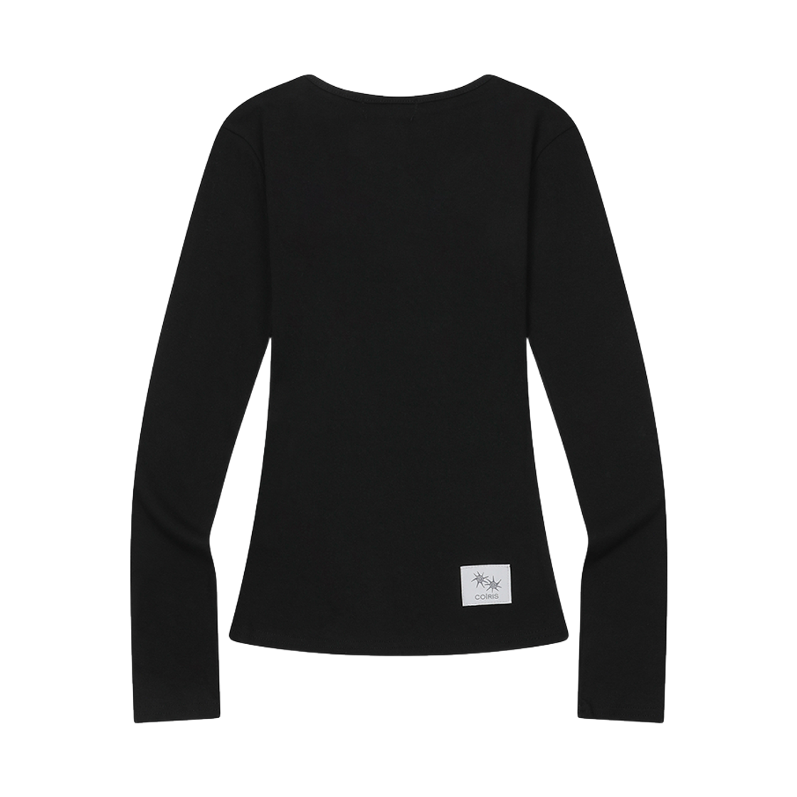 코이리스 델키 미디 롱 슬리브 티 블랙(Coiris Delki Midi Long Sleeve T Black) - 2