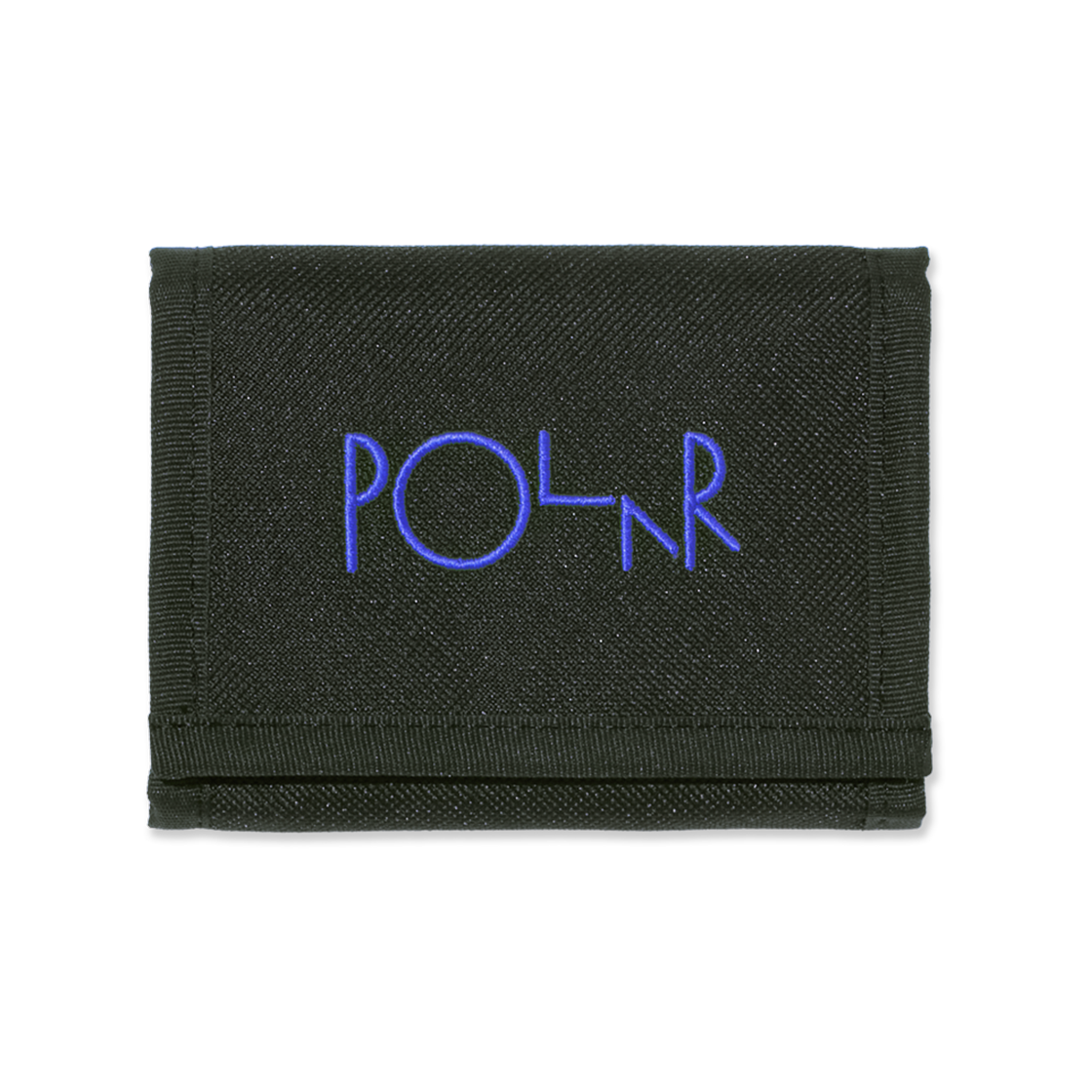 P000BLQV Polar Skate Co. Key Wallet Script Logo Black/Blue