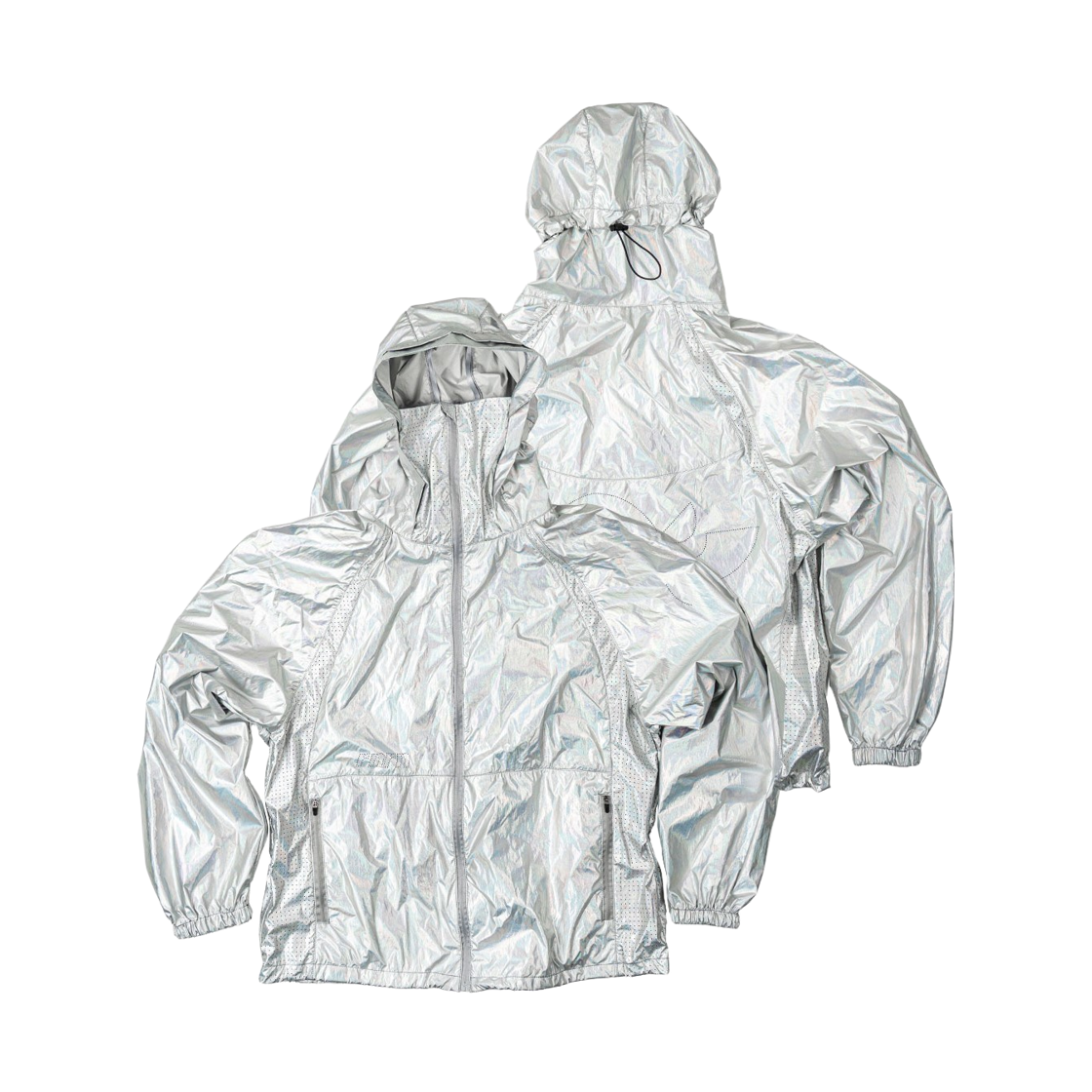 알엔알엔 윈드브레이커 실버 L(rnrn Windbreaker Silver L) - 1