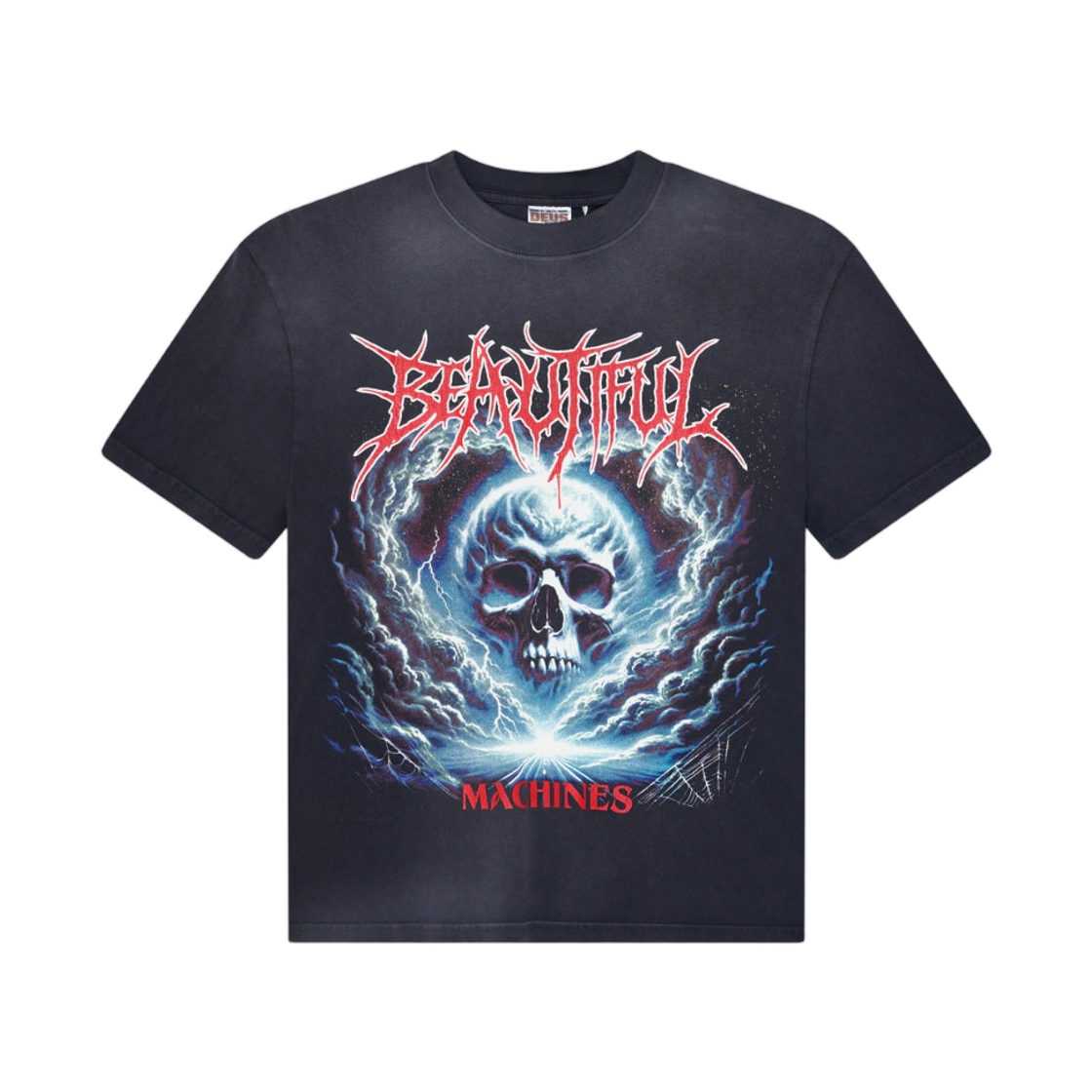 - Deus Ex Machina Beautiful Vintage T-Shirt Black