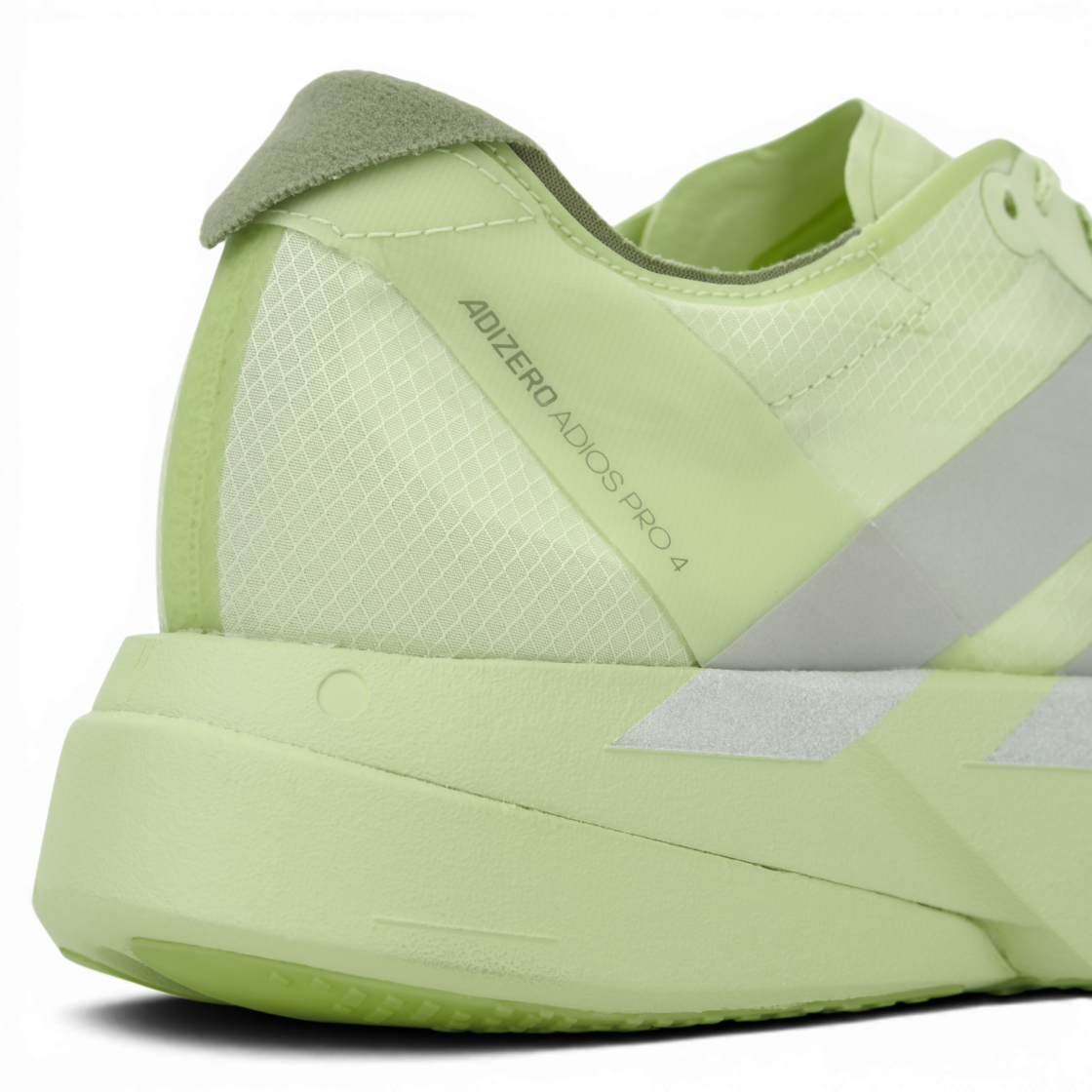 아디다스 x 새티스파이 아디제로 아디오스 프로 4 텐트 그린 매트 실버(Adidas x Satisfy Adizero Adios Pro 4 Tent Green Matte Silver) - 8