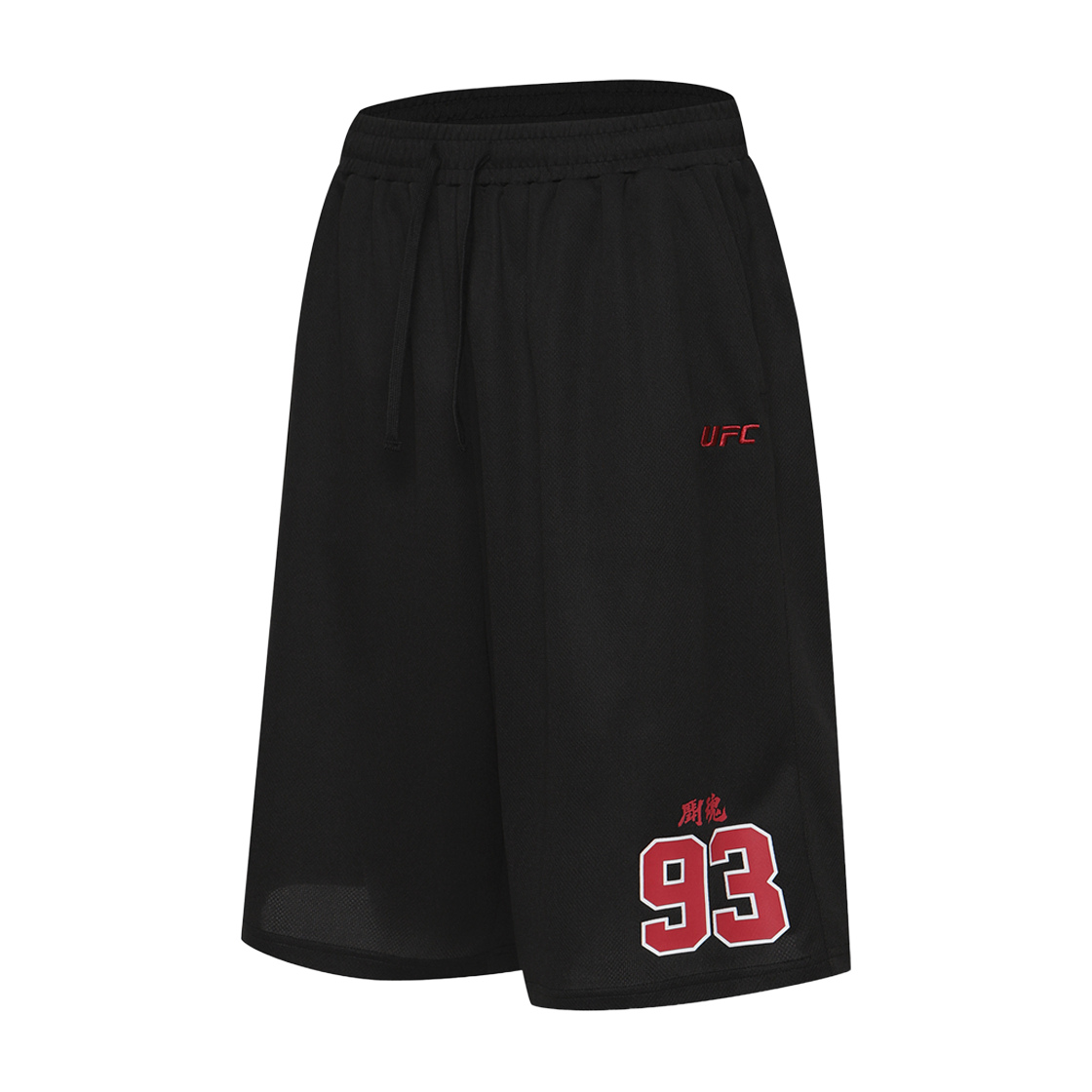 [KREAM 단독] 유에프씨 스포츠 투혼 메가핏 버뮤다 쇼츠 블랙([KREAM 단독] UFC SPORT FIGHTING SPIRIT Mega Oversized Fit Bermuda Shorts Black) - 2