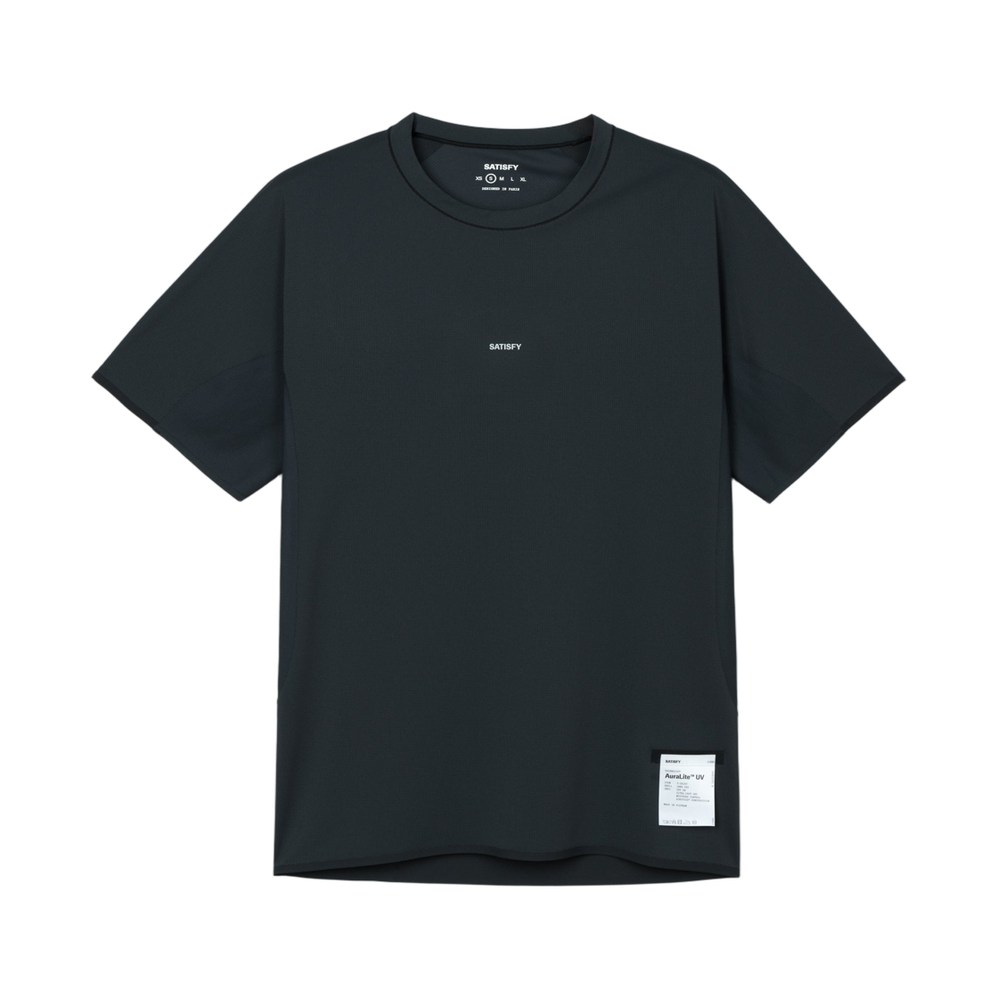 11089-00001 Satisfy Auralite UV T‑Shirt Black