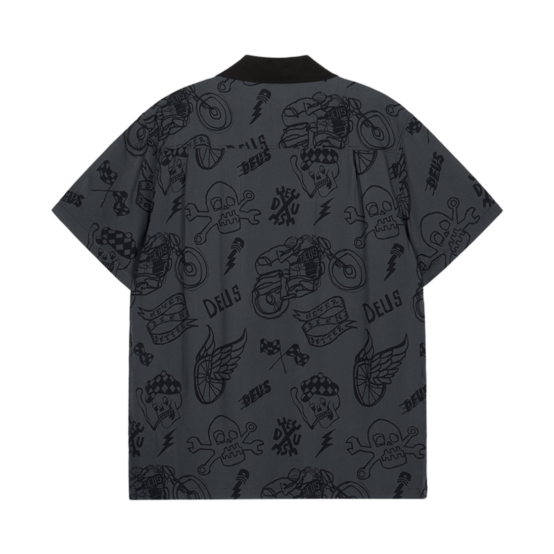 데우스 엑스 마키나 두들 숏슬리브 셔츠 블랙(Deus Ex Machina Doodle S/S Shirt Black) - 2