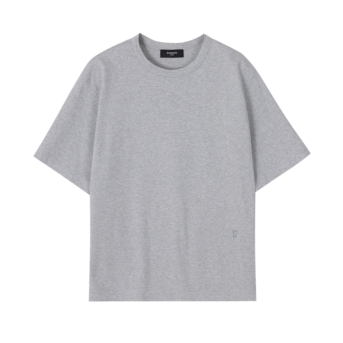 WI3TS301MG (W) SONGZIO Origin Paris T Shirt Melange Grey