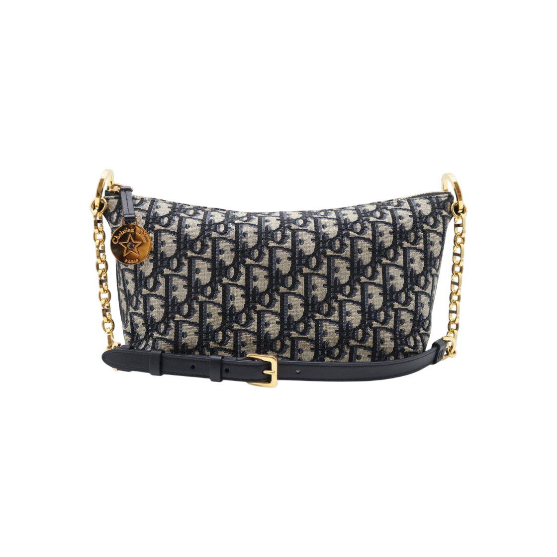 ITMAFWSJ8KC5 Dior Star Chain Hobo Bag