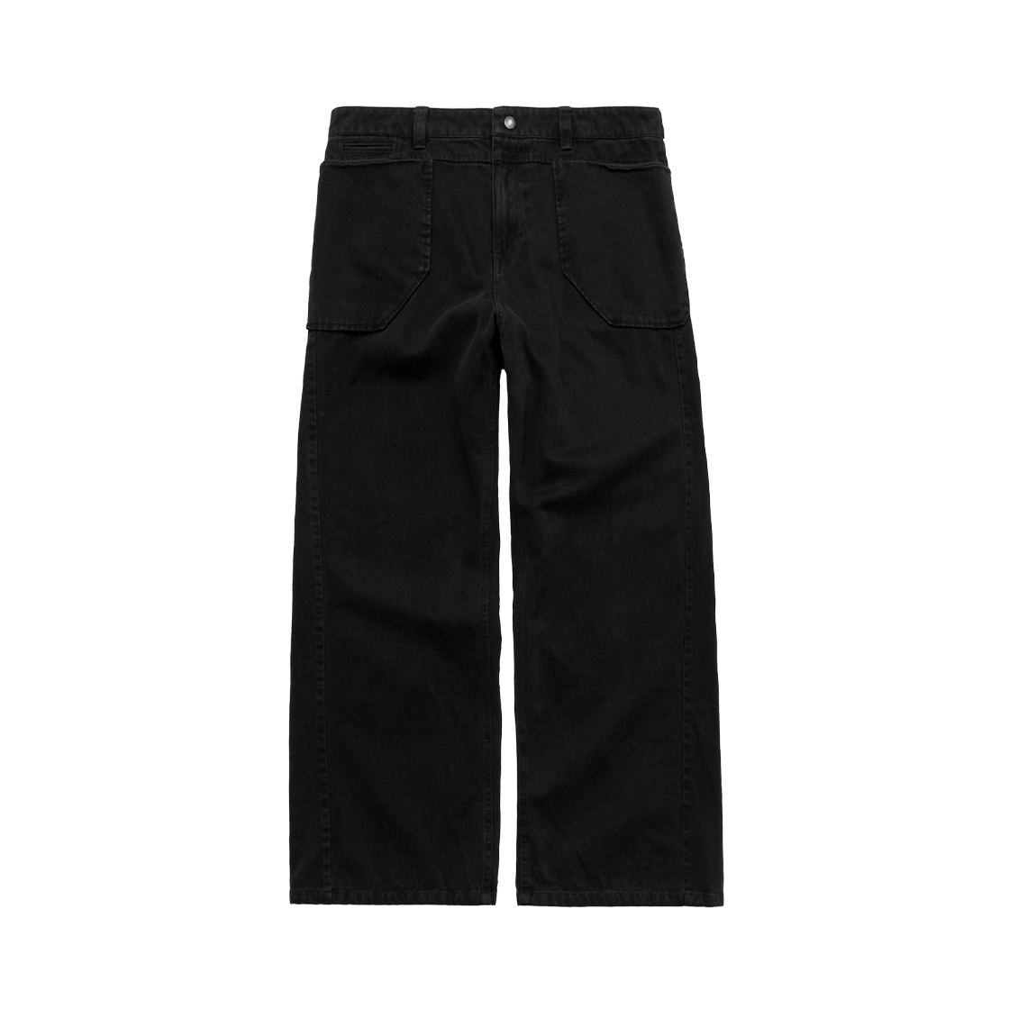 폴리테루 카터 팬츠 설파 다이드 블랙(Polyteru Carter Pants Sulfur Dyed Black)