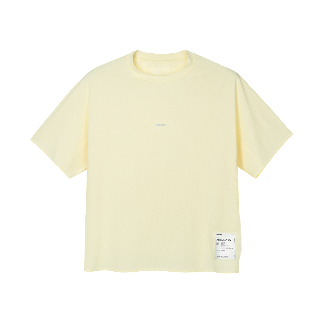 21032-41001 (W) Satisfy Auralite UV T‑Shirt Transparent Yellow