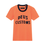 (W) Deus Ex Machina HeLeNe T-Shirt Orange