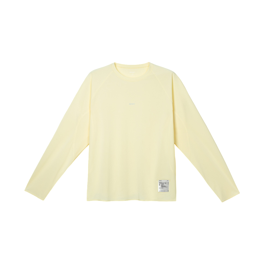 11087-41001 Satisfy Auralite UV Long T-Shirt Transparent Yellow