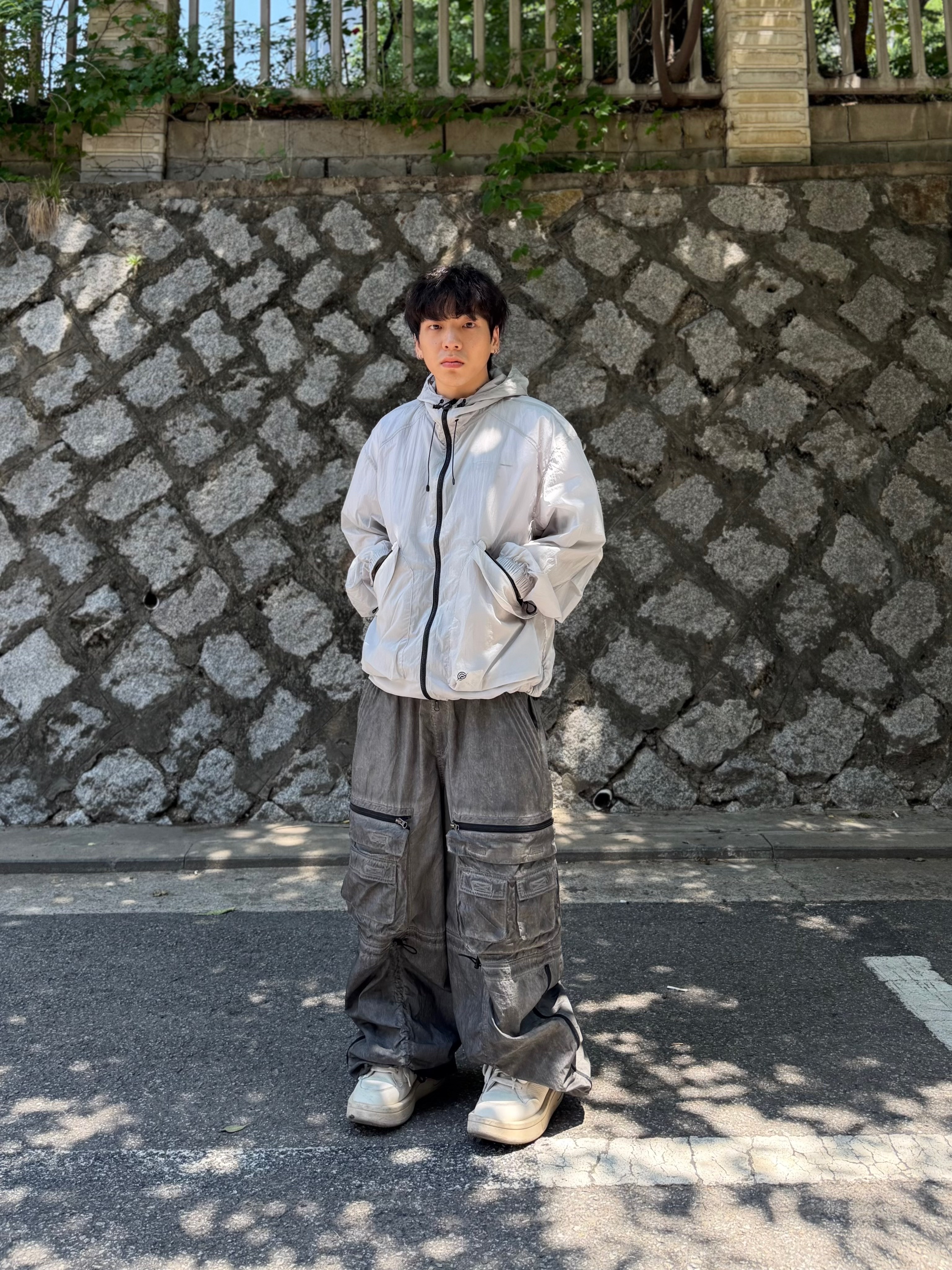 Converse x Drkshdw Turbowpn Egret 착용 스타일 - 1