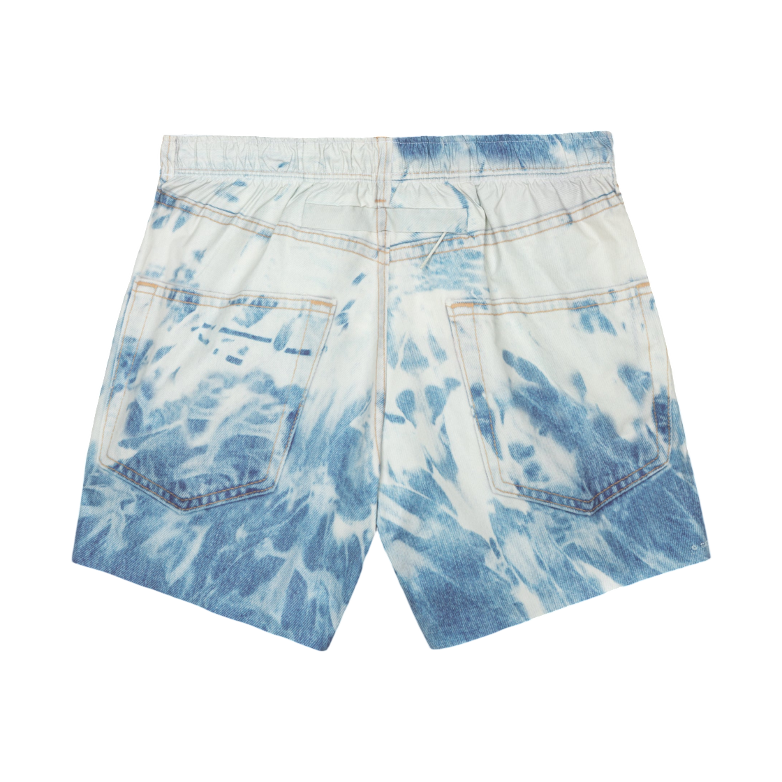 새티스파이 피스쉘 5인치 언라인드 쇼츠 블리치드 블루 데님(Satisfy Peaceshell 5 Inch Unlined Shorts Bleached Blue Denim) - 2