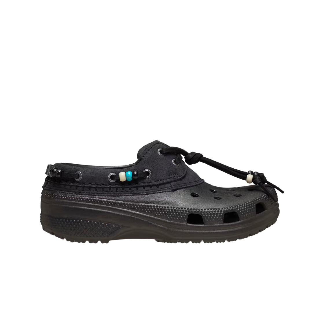 213435-2ME Crocs Classic Luxe Boat Shoe Dark Cocoa