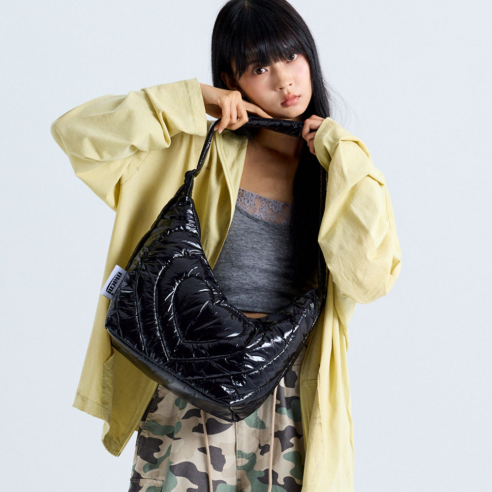 마크니 하트 웨이브 숄더백(MACNI Heart Wave Shoulder Bag) - 2