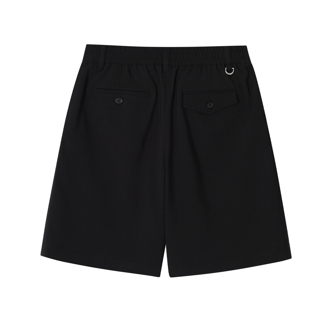 (W) 송지오 플레어 쇼츠 블랙((W) SONGZIO Flare Shorts Black) - 2