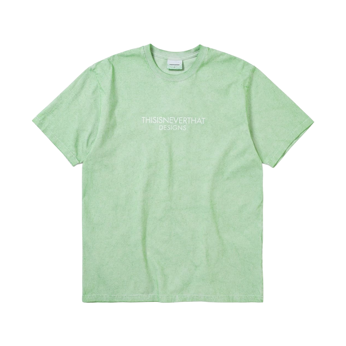 TN241TTSST23PMT thisisneverthat Sprayed FR Logo T-Shirt Pale Mint