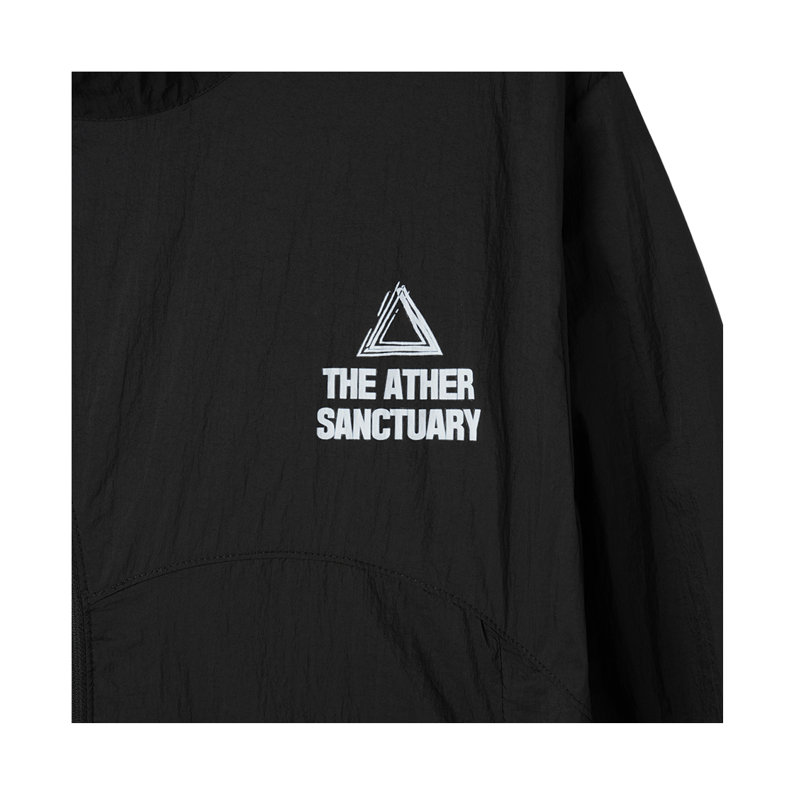 디아더생츄어리 에테르 오블리크 러닝 자켓 블랙(THE ATHER SANCTUARY Ether Oblique Jacket Black) - 5