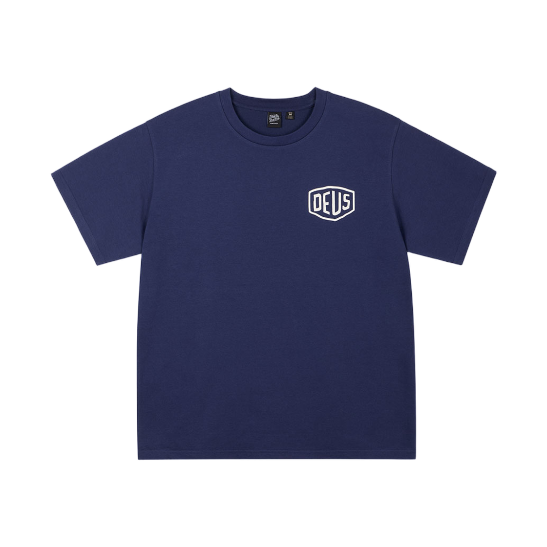 데우스 엑스 마키나 밀라노 컬리지 어드레스 티셔츠 블루(Deus Ex Machina Milano College Address T-Shirt Blue) - 2