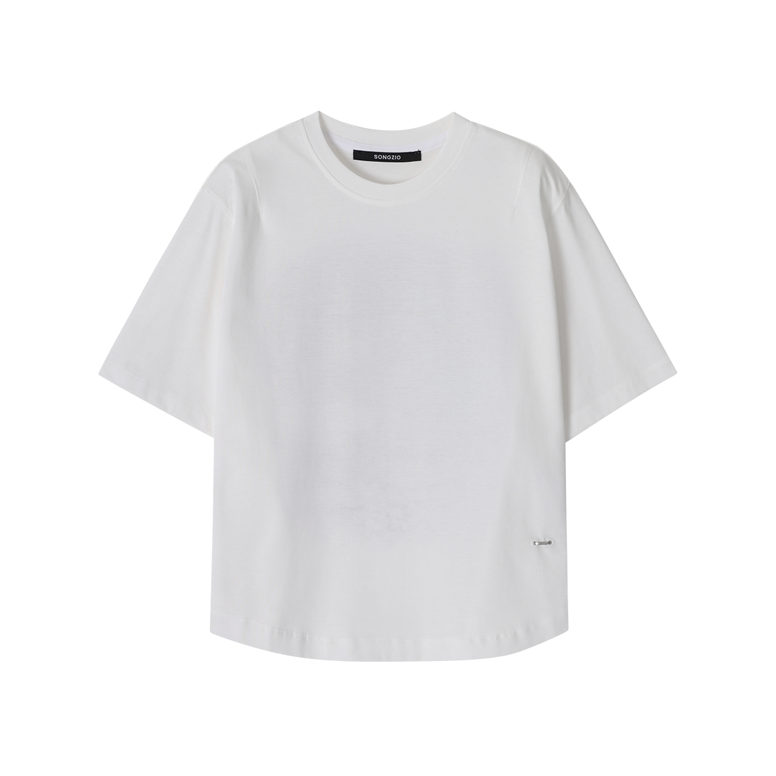 WI3TS771WH (W) SONGZIO COLLECTION Celestial Embroidered T Shirt White
