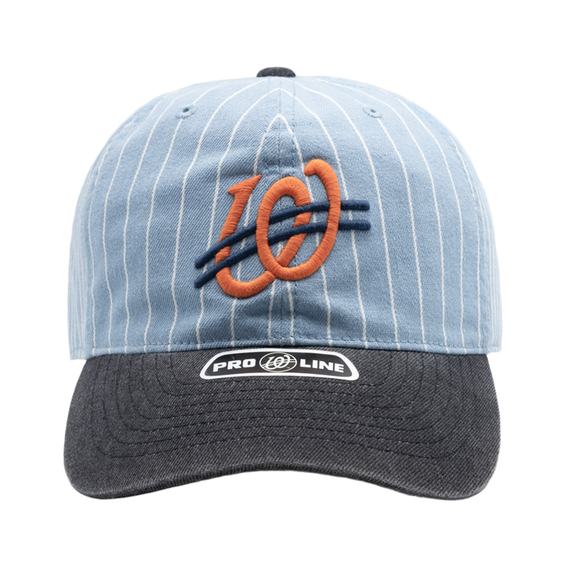 위얼드월드 베이스볼 데님 스트라이프 볼캡(Weirdworld Baseball Denim Stripe Ball Cap) - 2