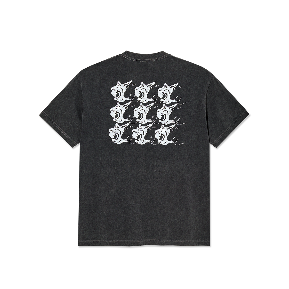P000BLPS Polar Skate Co. Tee 2 Guys Silver black