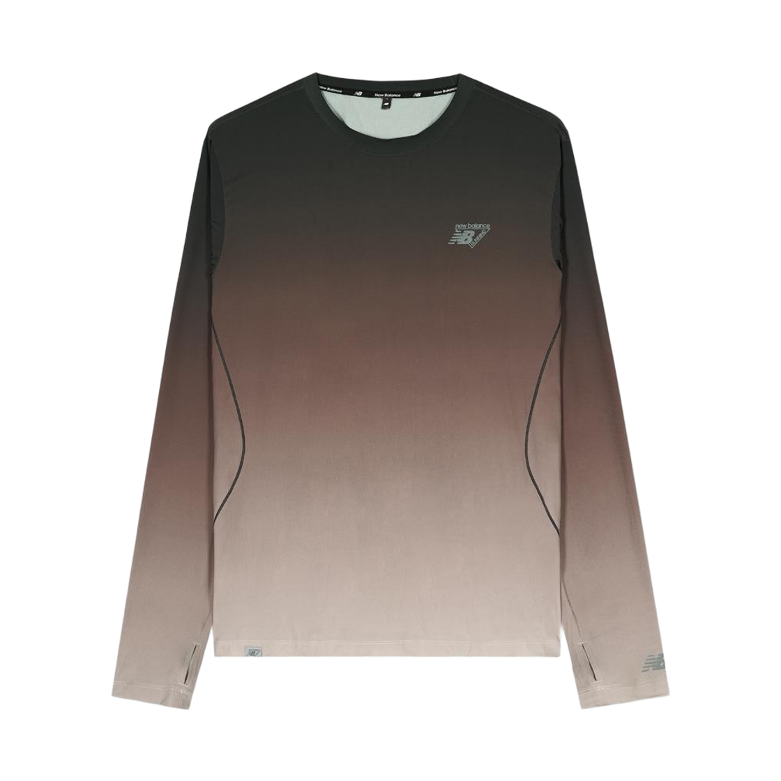 뉴발란스 RC 에어 스피드 롱슬리브 티셔츠 브라운(New Balance RC Air Speed Long Sleeve T-Shirt Brown) - 1
